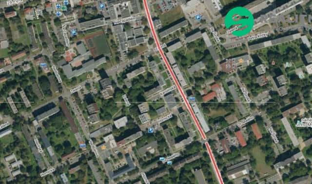 Řadová garáž - k. ú. Moravská Ostrava, Ostrava, okres Ostrava-město