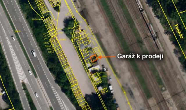Řadová garáž v Brně - Králově Poli, Budovcova, Brno – Královo Pole, okres Brno-město