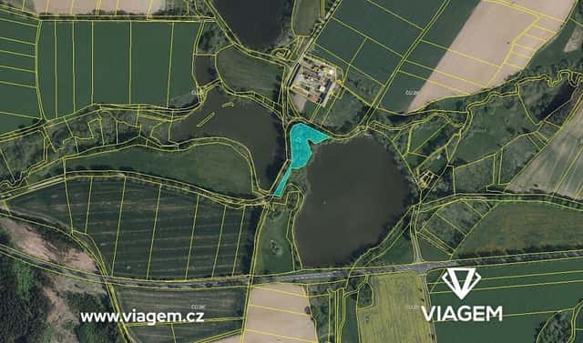 Prodej zahrady 5 660 m², Obrataň, okres Pelhřimov
