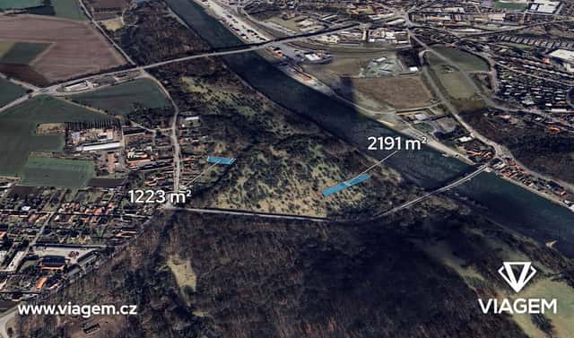 Prodej zahrady 853 m², Hořín, okres Mělník