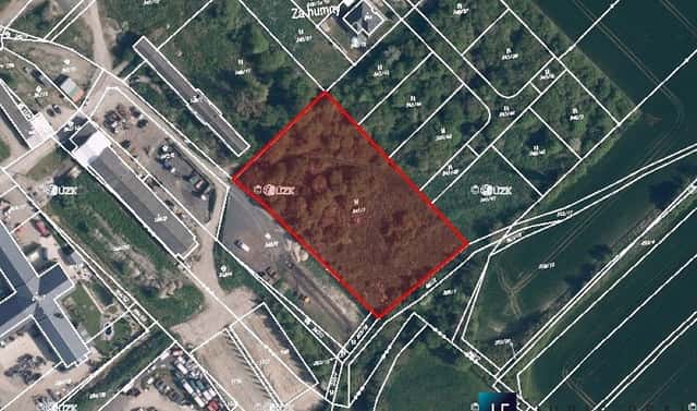 Prodej komerčního pozemku 4 968 m², Kly – Záboří, okres Mělník