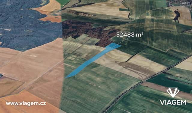 Prodej pole 17 496 m², Sudovo Hlavno, okres Praha-východ