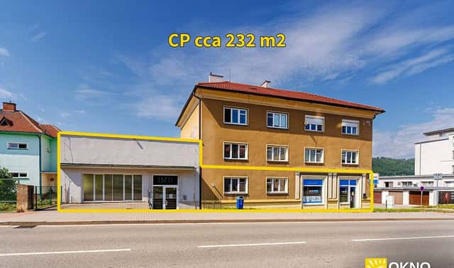 Prodej obchodních prostor 232 m², Mahenova, Blansko