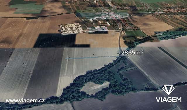 Prodej pole 1 432 m², Hroznová Lhota, okres Hodonín