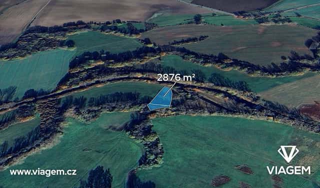 Prodej pole 2 876 m², Rychnovek, okres Náchod
