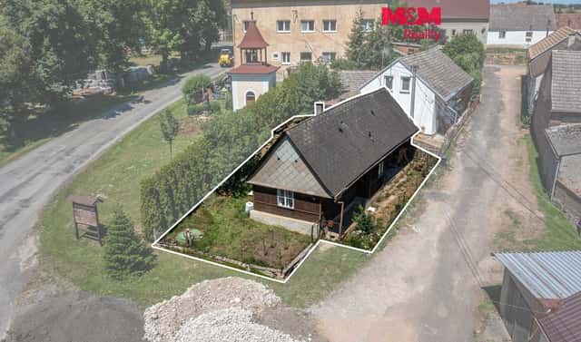 Prodej domu 50 m² s pozemkem 216 m², Hlohovice – Hlohovičky, okres Rokycany