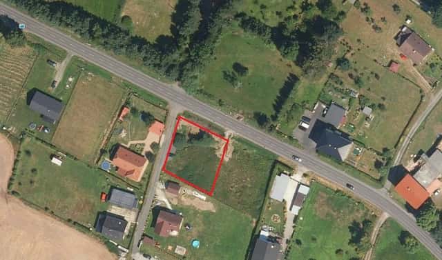 Prodej stavebního pozemku 1 034 m², Stružnice – Jezvé, okres Česká Lípa