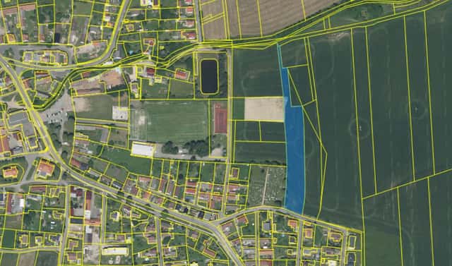 Prodej pole 6 976 m², Volduchy, okres Rokycany