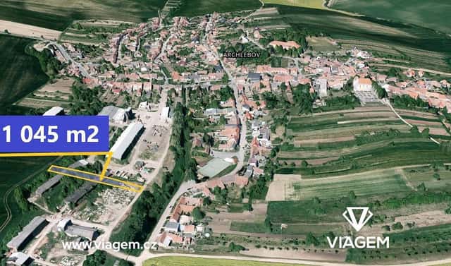 Prodej pole 522 m², Archlebov, okres Hodonín