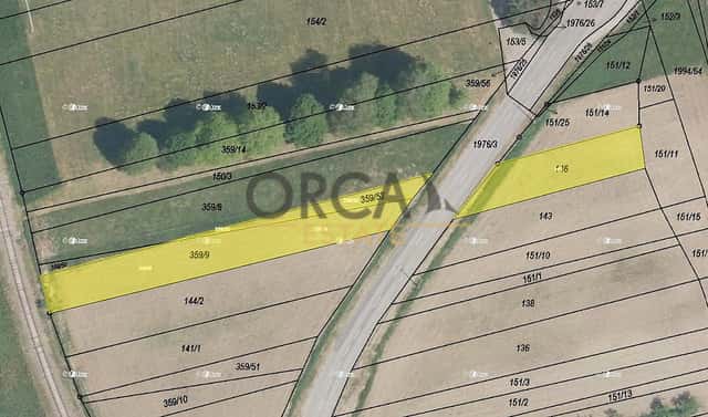 Prodej pole 1 305 m², Mouchnice, okres Hodonín