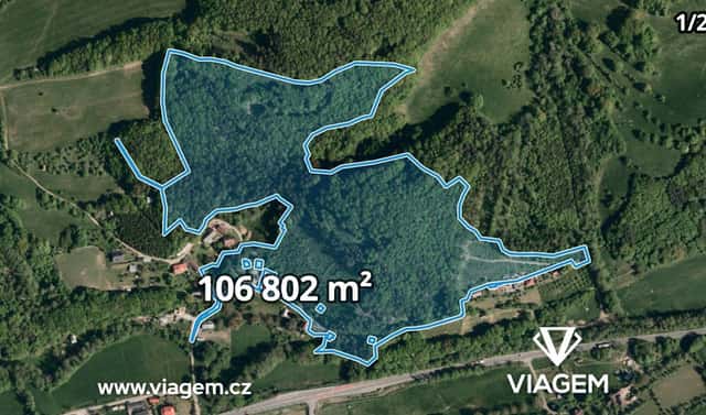 Prodej pole 2 087 m², Bratřejov, okres Zlín