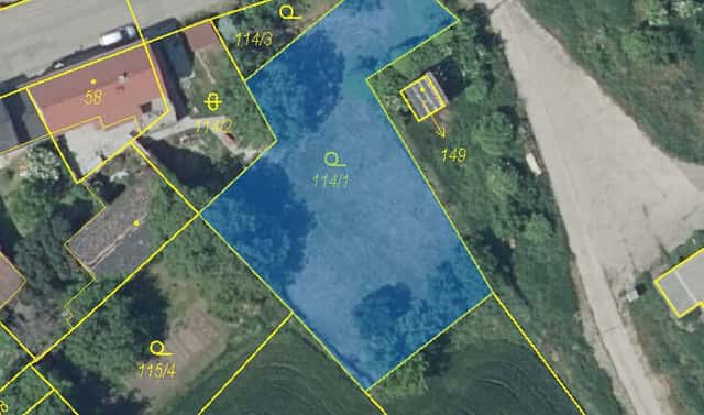 Prodej stavebního pozemku 944 m², Lukavec, okres Litoměřice