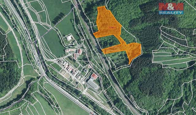 Prodej lesa 11 283 m², Lužná, okres Vsetín