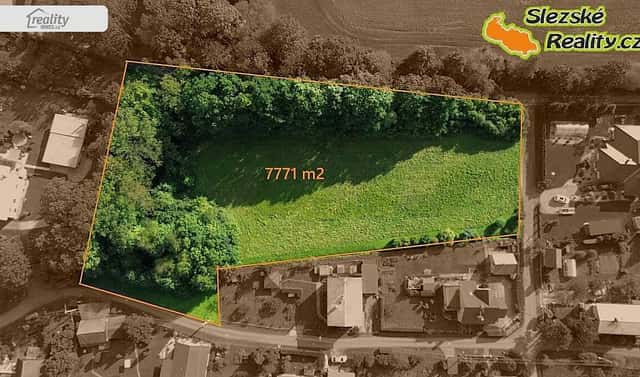Prodej stavebního pozemku 7 771 m², Fryčovice, okres Frýdek-Místek