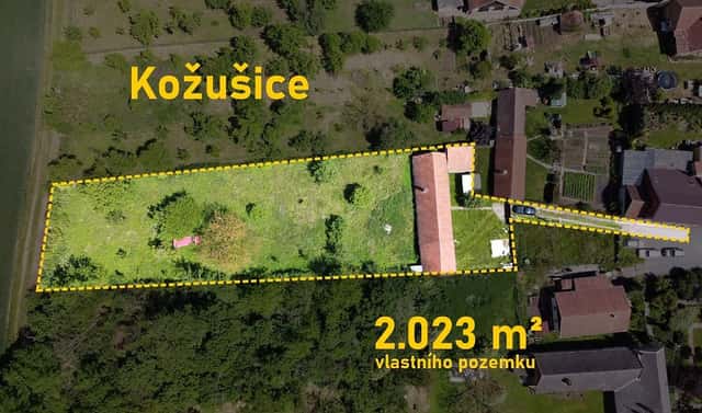 Prodej domu 105 m² s pozemkem 2 023 m², Kožušice, okres Vyškov