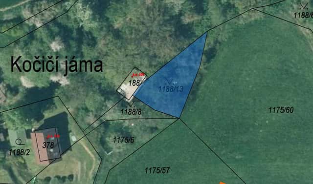 Prodej zahrady 52 m², Pňovany, okres Plzeň-sever