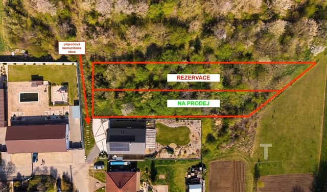 Prodej stavebního pozemku 940 m², Drnholec, okres Břeclav
