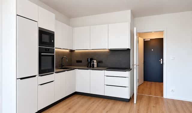Pronájem bytu 1+kk 27 m², Archeologická, Praha 5 – Stodůlky