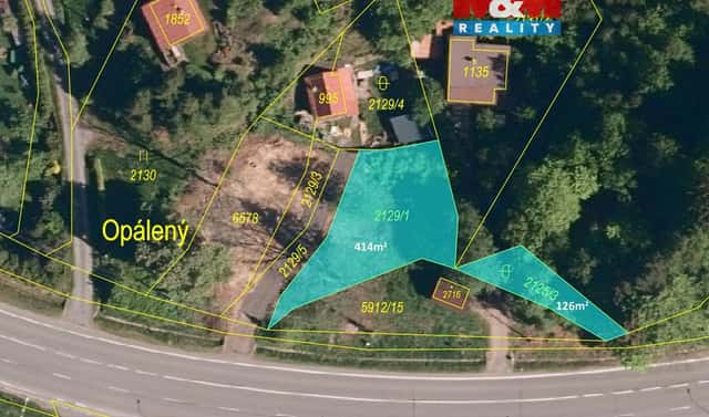 Prodej zahrady 580 m², Horní Bečva, okres Vsetín