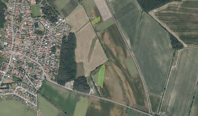 Prodej pole 7 487 m², Cerhenice, okres Kolín