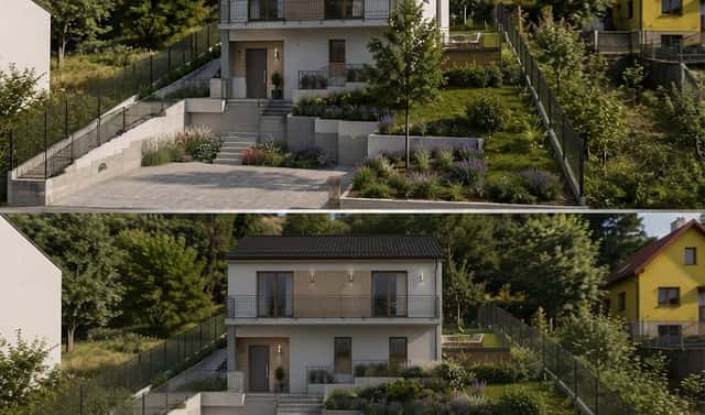 Prodej stavebního pozemku 915 m², Černá cesta, Ústí nad Labem