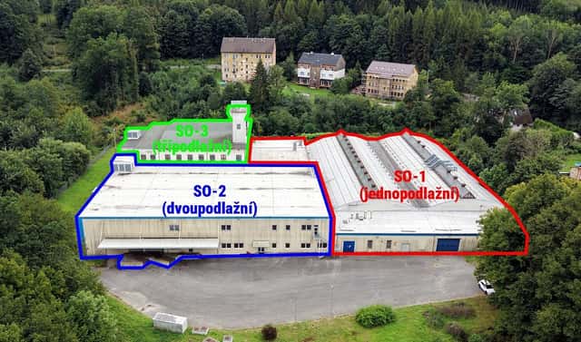 Prodej výrobních prostor 12 000 m², U Přádelny, Liberec – Liberec XXXIII-Machnín
