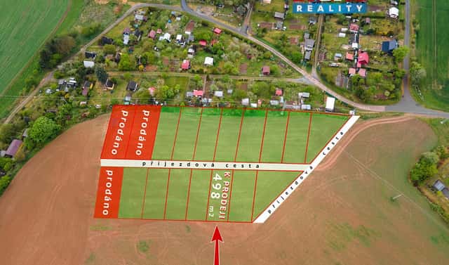 Prodej pole 498 m², Moravská Třebová, okres Svitavy