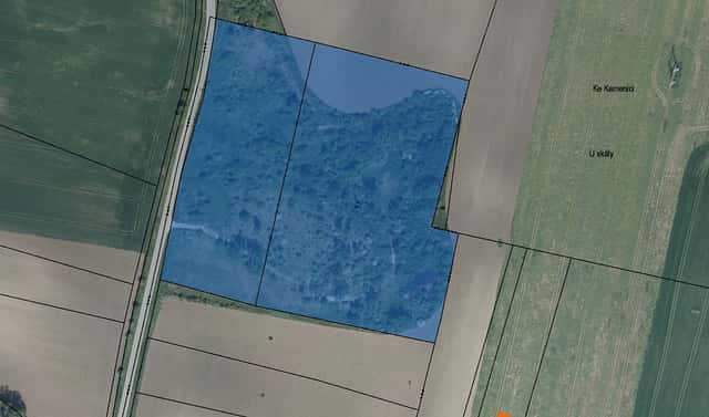 Prodej pozemku 3 320 m², Chržín, okres Kladno