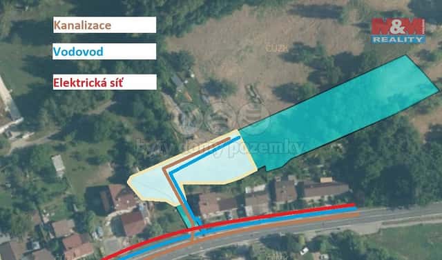 Prodej stavebního pozemku 3 092 m², Valašské Meziříčí – Krásno nad Bečvou, okres Vsetín