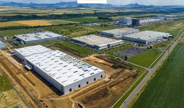 Pronájem skladovacích prostor 3 000 m², Jižní, Staňkovice – Staňkovice Průmyslová zóna Triangle, okres Louny