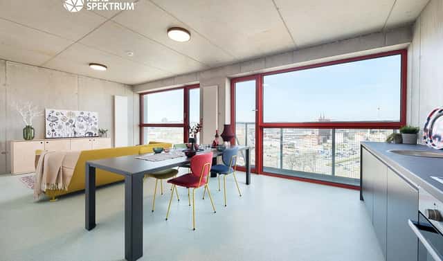 Pronájem bytu 2+kk 50 m², Dornych, Brno – Trnitá, okres Brno-město