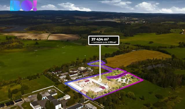 Prodej výrobních prostor 4 031 m², Pačejov, okres Klatovy