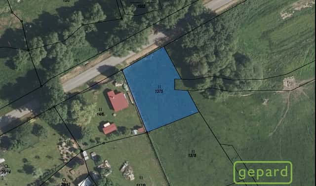 Prodej stavebního pozemku 975 m², Hořice na Šumavě, okres Český Krumlov