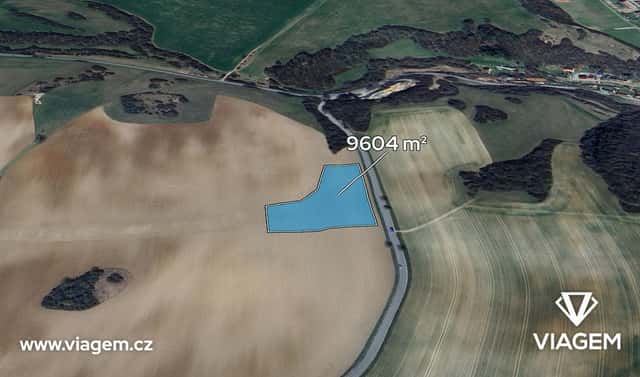 Prodej pole 9 604 m², Vavřinec, okres Blansko
