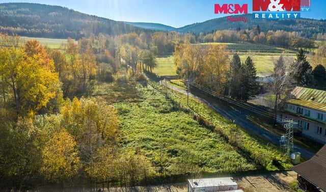 Prodej stavebního pozemku 902 m², 5. května, Nové Město pod Smrkem, okres Liberec
