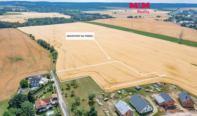 Prodej stavebního pozemku 3 649 m², Otradov, okres Chrudim