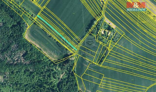 Prodej pole 1 032 m², Veverská Bítýška, okres Brno-venkov