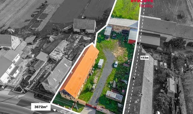 Prodej stavebního pozemku 3 672 m², Litoměřická, Křešice, okres Litoměřice
