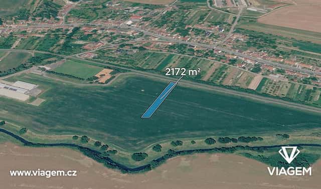 Prodej pole 2 172 m², Drslavice, okres Uherské Hradiště