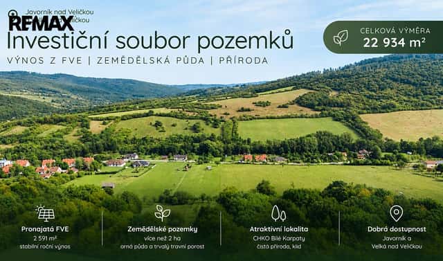 Prodej pole 22 934 m², Javorník, okres Hodonín