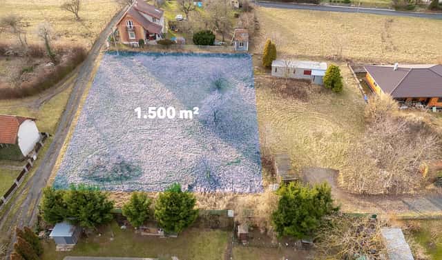 Prodej stavebního pozemku 1 500 m², Vrátkov, okres Kolín