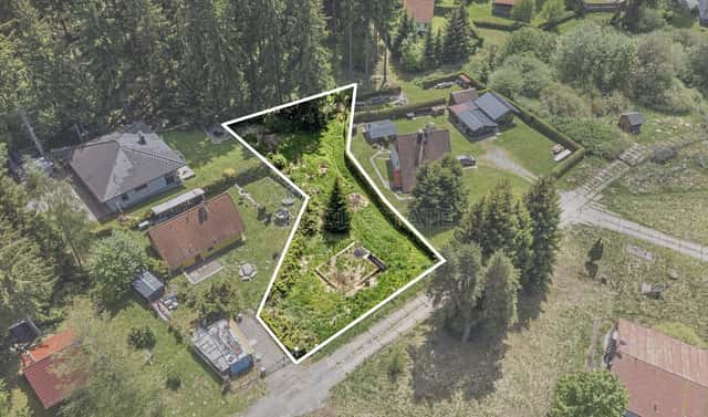 Prodej stavebního pozemku 900 m², Frymburk, okres Český Krumlov