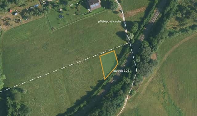 Prodej zahrady 428 m², Osíčko, okres Kroměříž