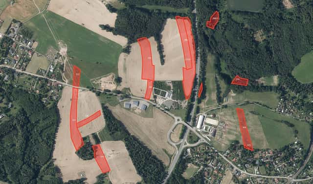 Prodej pole 22 927 m², Čtyřkoly, okres Benešov
