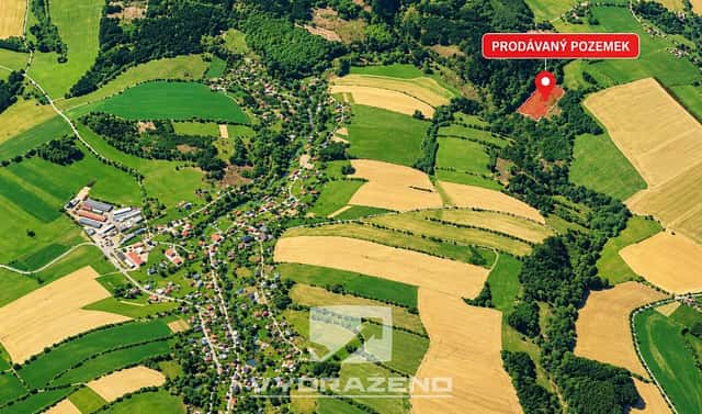 Prodej pole 2 448 m², Příkrý, okres Semily