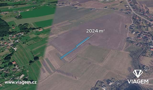 Prodej pole 2 024 m², Písečná, okres Frýdek-Místek