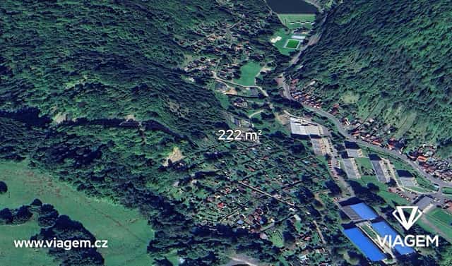 Prodej stavebního pozemku 222 m², Povrly, okres Ústí nad Labem