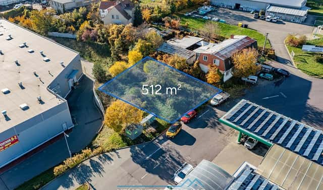 Prodej komerčního pozemku 512 m², Suchohrdelská, Znojmo