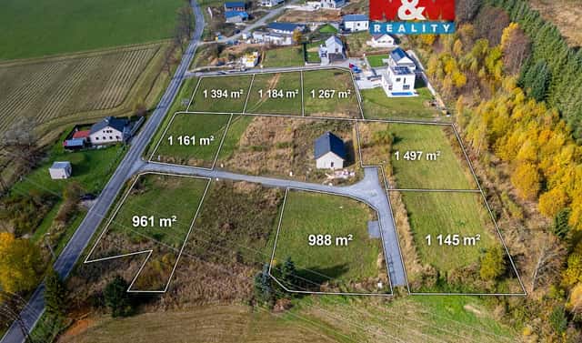Prodej stavebního pozemku 1 184 m², Jeseník