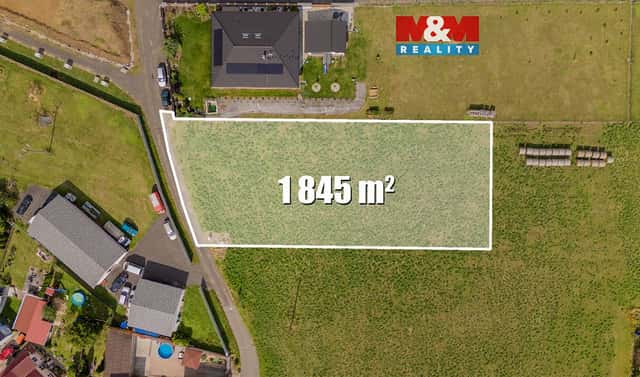 Prodej stavebního pozemku 1 845 m², Rtyně nad Bílinou, okres Teplice